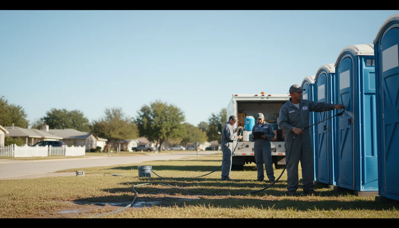 Long-Term Portable Toilet Rental in Greenville, MS near me